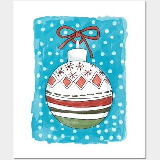 Christmas ornament, Christmas collection Posters and Art
